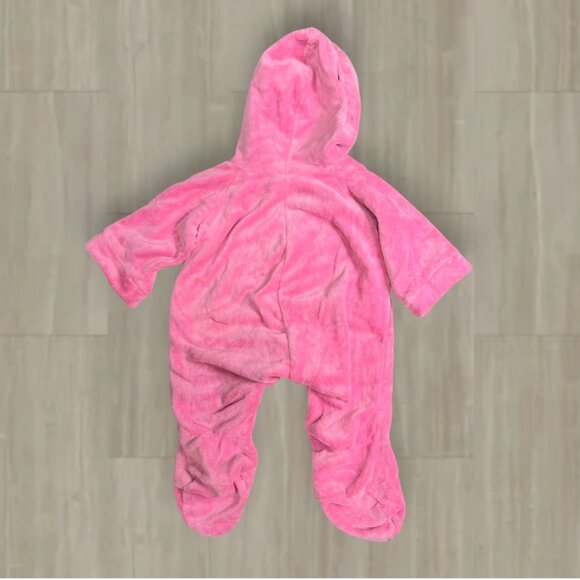 Vermont Teddy Bear Pink Plush Hoodie Footie Outfit Fits 4ft Big Hunka Love Bear - Picture 3 of 3